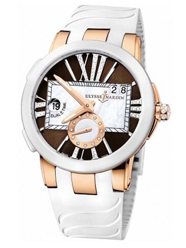 Fake Ulysse Nardin Executive Dual Time 246-10-3 / 30-05 women's watches